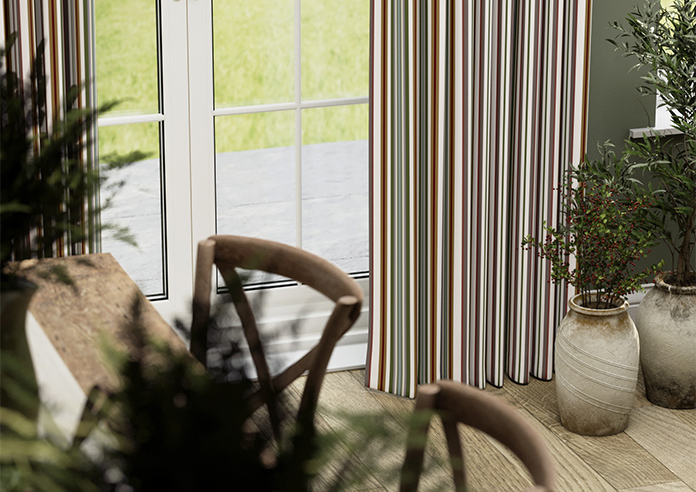 The British Stripe Co. Elizabeth, Highlands No.1 - Made to Measure Curtains - Image 5